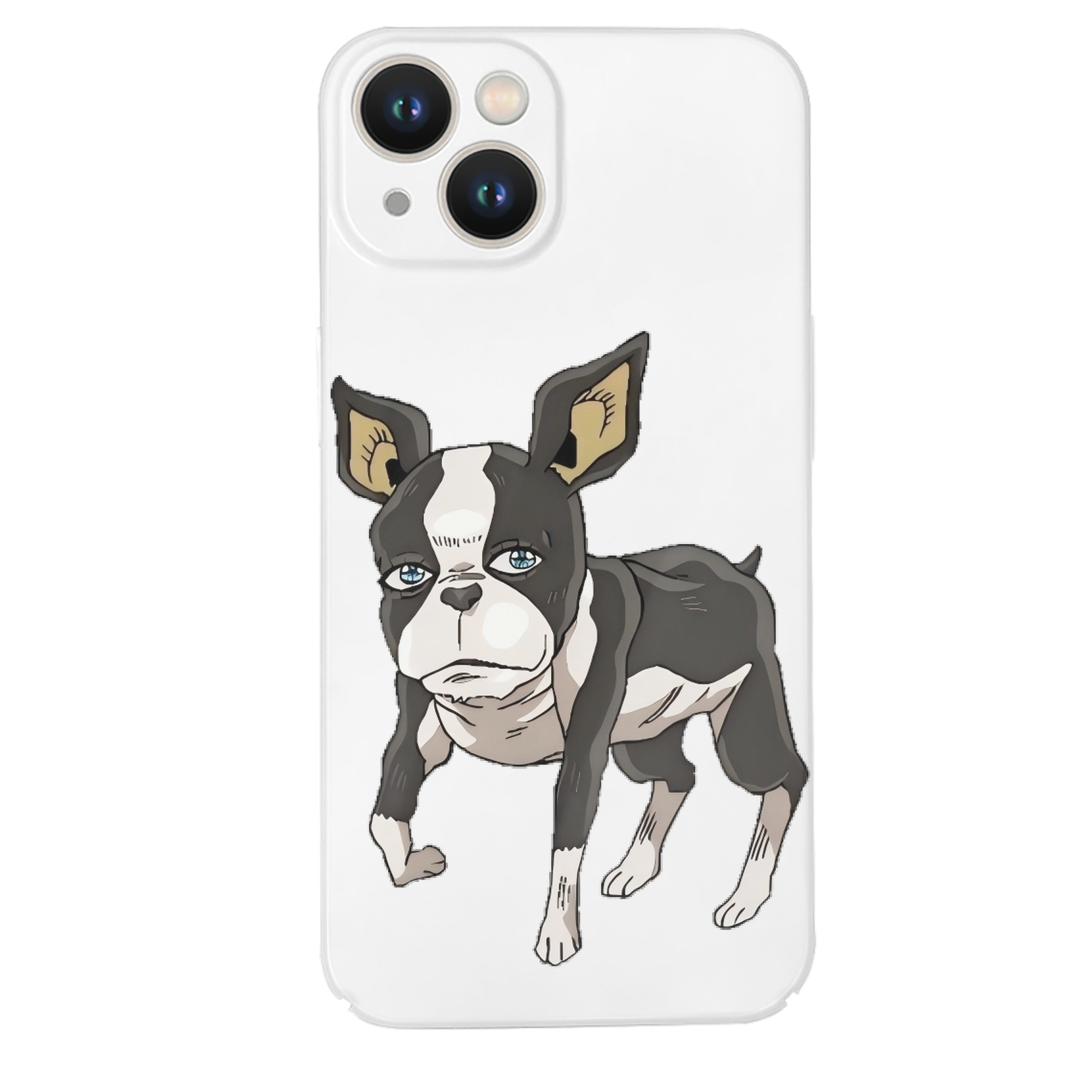 （画像用） ジョジョの奇妙な冒険 イギー JoJo's Bizarre Adventure Iggy 【iPhone 14シリーズ対応】ハードケース